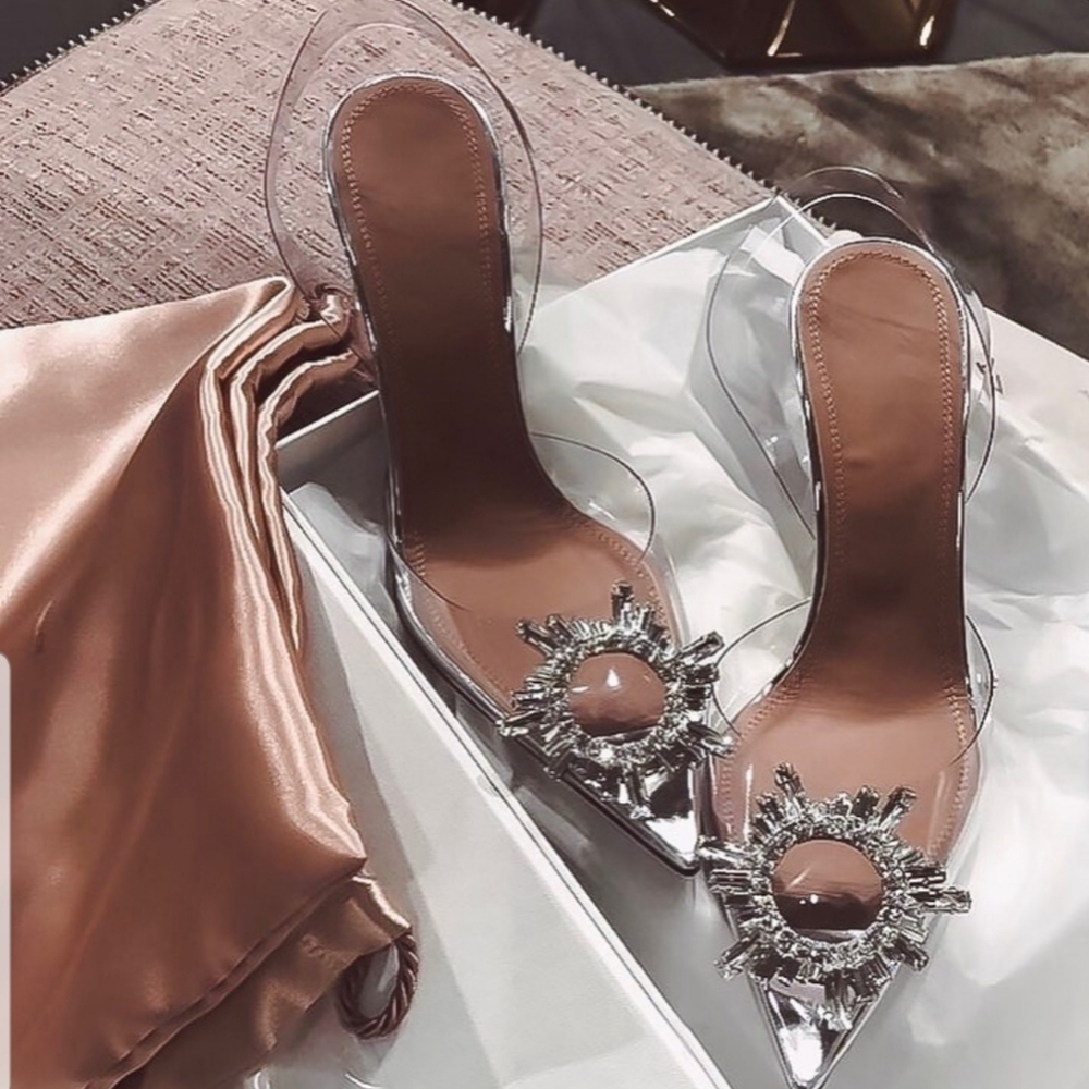 Princess clear Heels
